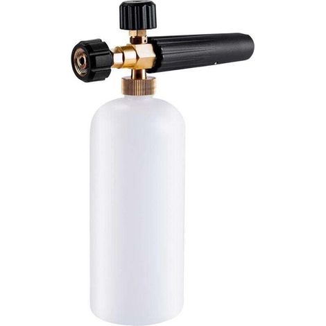 Lance de Mousse à Neige pour Voiture avec buse en Mousse réglable, Distributeur de Savon 1 L et Adaptateur male Karcher HD Hds Series pour Karcher HD Hds Series Vieux Type