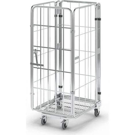 FRANKEL kaiserkraft, Roll-conteneur emboîtable, sur 4 côtés, (1/5)