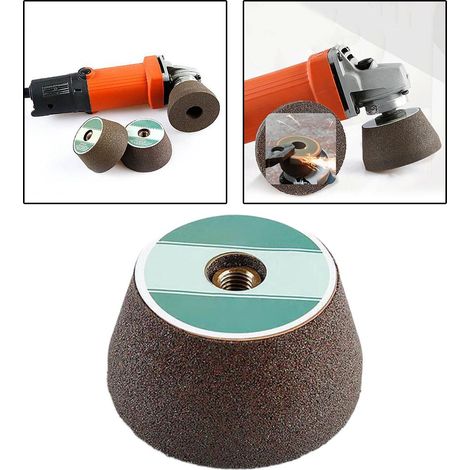 Meule abrasive pour meuleuse d'angle Outil rotatif abrasif Grain 50 (1/5)