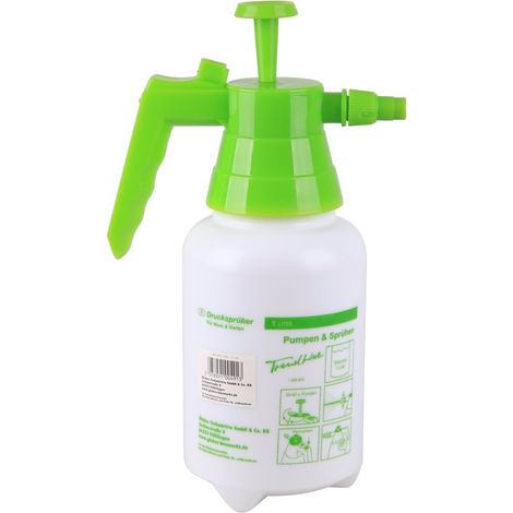 TrendLine Drucksprüher 1 Liter Pflanzensprüher Pumpsprüher Unkraut Giftspritze (1/2)