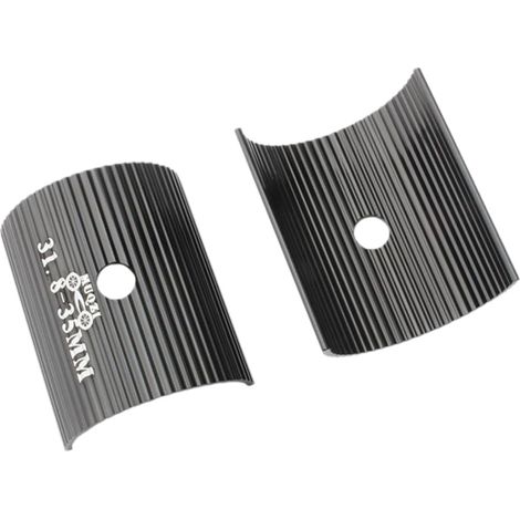 Entretoise de Guidon Vélo, Adaptateur de Potence Universel, Rondelles de Réduction en Alliage d'Aluminium, Manchon de Guidon, Réducteur de Tige de Guidon (31,8 à 35 mm) (1/5)