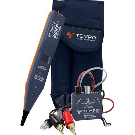 Tempo-Communications Greenlee 801K kit di test per cavi grigi