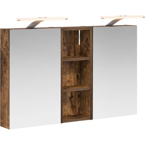 Maison Exclusive - Badezimmerschrank-Set 3 pcs 80 x 10,5 x 50 cm
