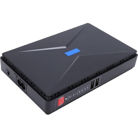 Mini UPS Compact, Batterie de Secours DC 8800mAh, Alimentation sans Interruption, Routeur WiFi pour Les Pannes de Courant (Prise UE) (1/5)