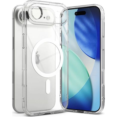 Ringke Fusion Magnetische MagSafe Hülle für iPhone 17 Air – Transparent (1/5)