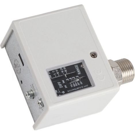 Convient aux kits de pressostat à noyau de cuivre de 20 kg, applicable aux sèche-linge, chaudières et distributeurs d'eau, indice de protection IP40, 1/2 pouce. (1/5)