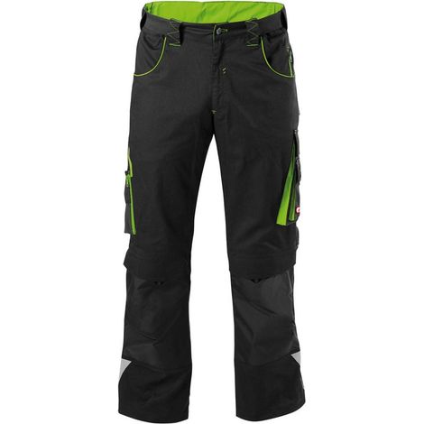 Fortis Bundhose Herren PERFORMANCE 24 Gr. 98 schwarz/limegrün (1/3)