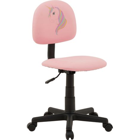 Chaise de bureau UNICORN Rose
