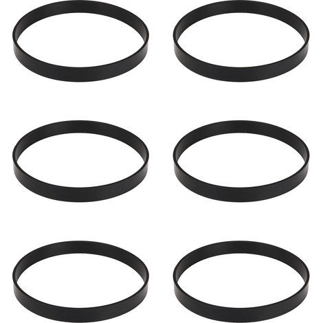 Lot de 6 courroies d'aspirateur en caoutchouc haute résistance. compatibles avec les modèles Bissell 7. 9. 10. 12 et 14 (1/5)