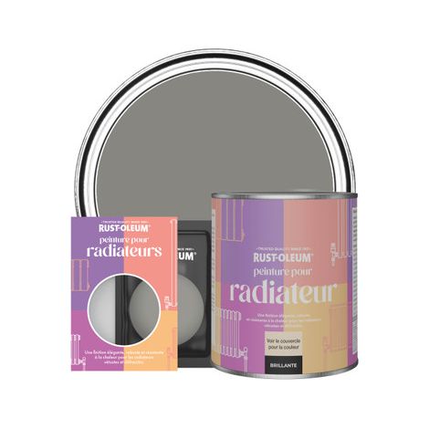Peinture pour Radiateur, Finition Brillante - Béton (1/3)