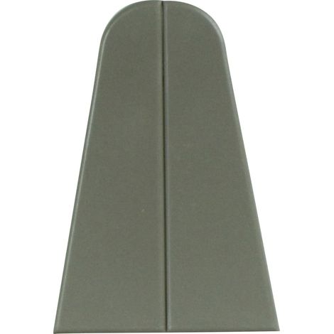 Neuhofer Endstück 10 x 20 x 60 mm uni grau Sockelleiste