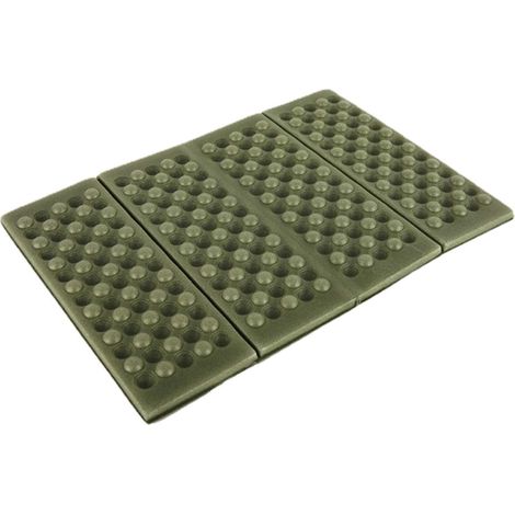4 Pièces Coussin pliable portable imperméable pour camping, randonnée, pique-nique et l'extérieur (vert militaire) (1/5)