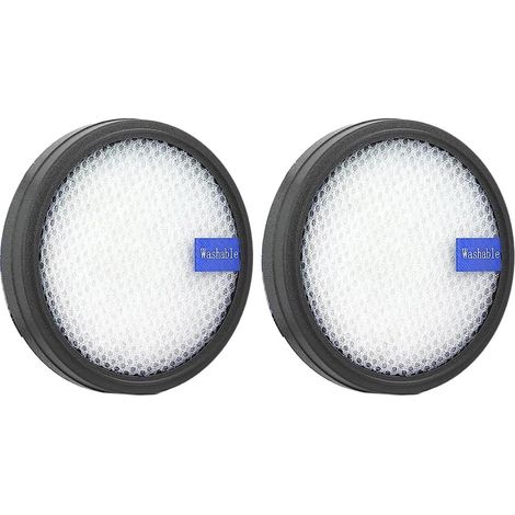 Confezione da 2 filtri HEPA lavabili, filtri di ricambio per aspirapolvere senza fili leggeri per PRETTYCARE W200 W300 W400 (1/5)