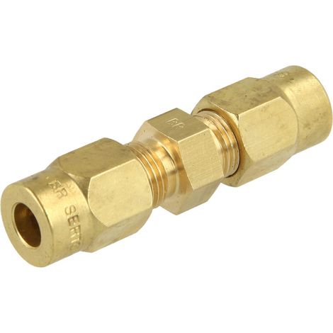Raccord à vis droit 6 mm x 6 mm