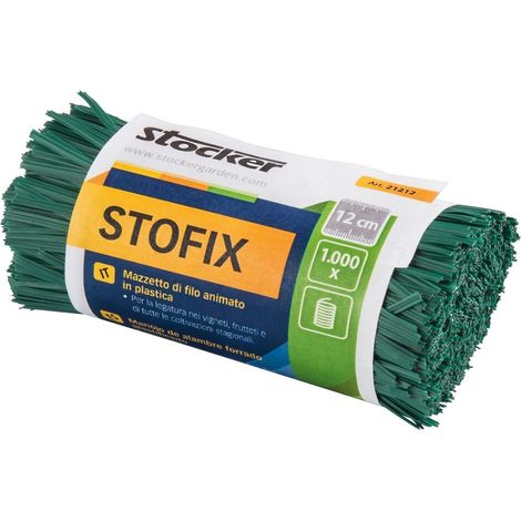 Stocker Stofix Kunststoff-Fülldraht 12 cm - 1000 Stk