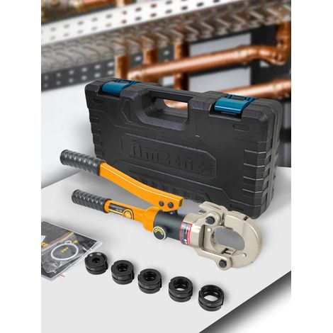 Pince à sertir - Profil M 12, 15, 18, 22, 28 - Pour tube en cuivre, en acier carbone et en acier inoxydable - Inserts de mâchoires M12, M15, M18, M22, M28 avec (1/5)