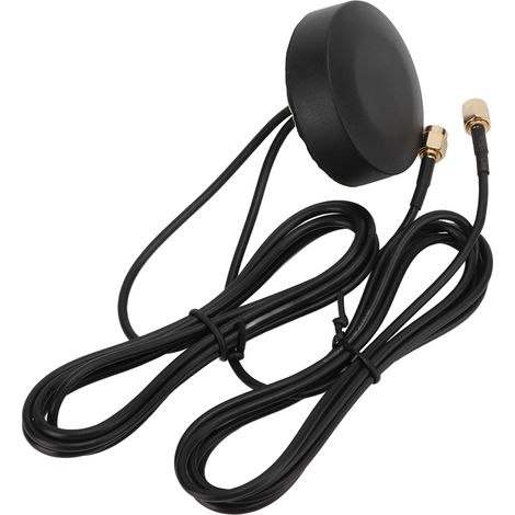 Antenne GPS 4G extérieure étanche GPSJG004, double fonction combinée, ronde pour armoire et prise centrale, châssis de boîtier, fixation facile, réception optimale, usage extérieur. (1/5)