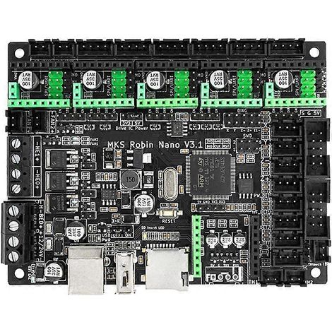 MKS Robin Nano V3.1 Steuerplatine für 3D-Drucker, 32-Bit-Motherboard-Unterstützung, Marlin 2.0-Unterstützung, TFT M4 Core()