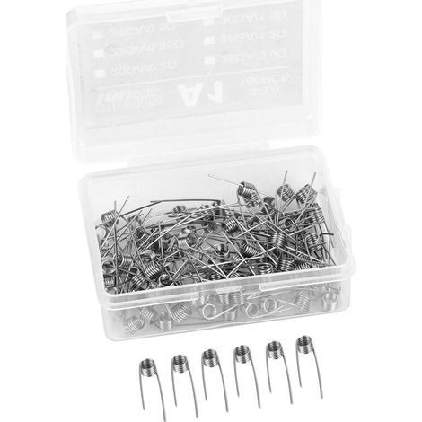 100 Stück Widerstandsdraht für Verdampfer von E-Zigaretten, Heizspule 24GA/0,5 Ohm