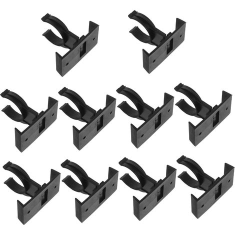 Lot de 10 clips de plinthe réglables en plastique pour pieds (1/5)