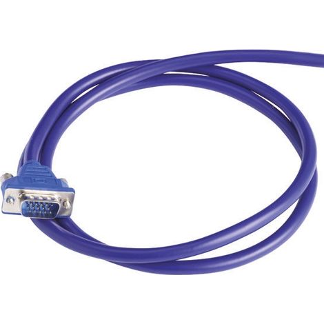 Câble VGA VGA vers VGA Mâle VGA Femelle VGA 10m Bleu ( Prix pour 1 )