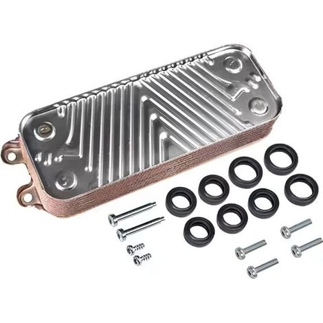 Echangeur sanitaire, 18 plaques - SAUNIER DUVAL : 0020186154