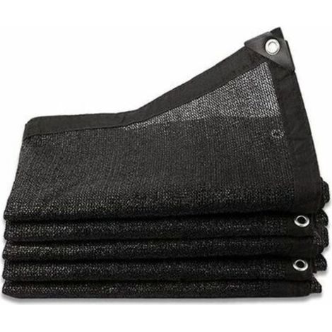 Filet D'Ombrage 8 Broches Ombrage 80% Renforce éPaissir Voile Ombrage, Serres Filet Coupe-Vent avec Oeillets,pour La Couverture VéGéTale/Serre/Jardin/Pergola(3x4m)..dyk.Trywise (1/4)