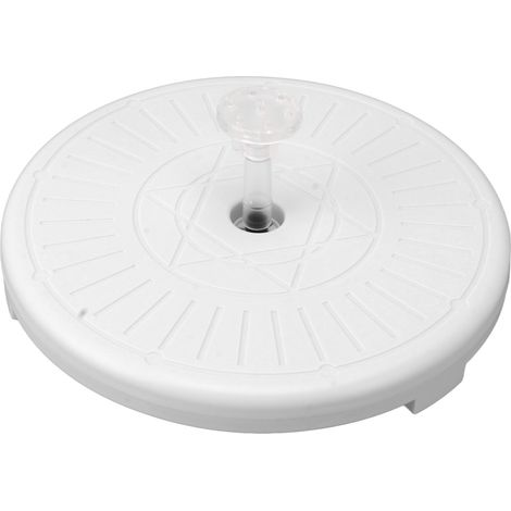 Fontaine solaire pour bain d'oiseaux avec pompe et lumières LED colorées, télécommande et buse pour bassin de jardin ou piscine extérieure