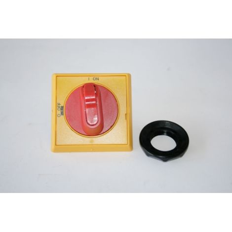 Interruttore principale ON/OFF (giallo/rosso)