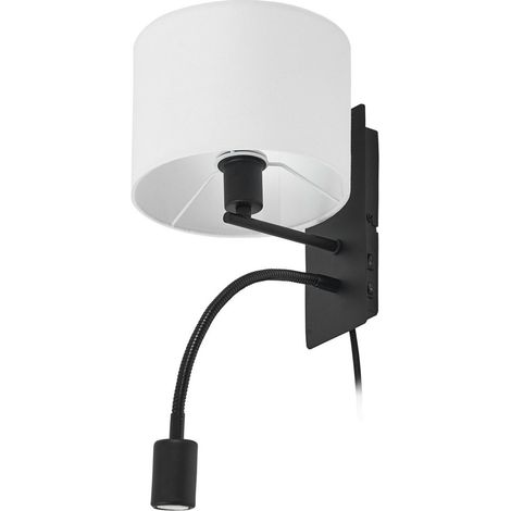 [NEUWERTIG] B-Ware Lindby Wandleuchte Leselampe LED Florens schwarz 235 cm Leuchte Spot Lampe (1/2)