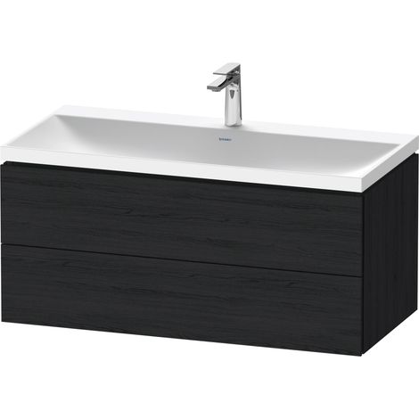 Duravit L-Cube c-shaped Set wandhängend, 2 Schubkästen, ohne