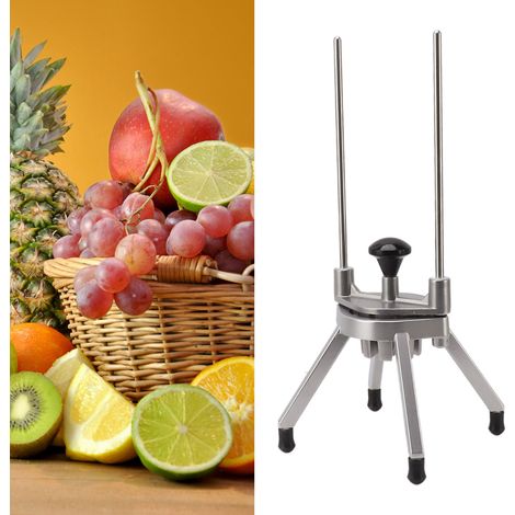 Coupe-Légumes & Fruits Commercial Cutter Professionnel Avec 8 Lames Inox Aluminium Alloy - Dicer Pour Potates Carottes Pommes Poires (1/4)