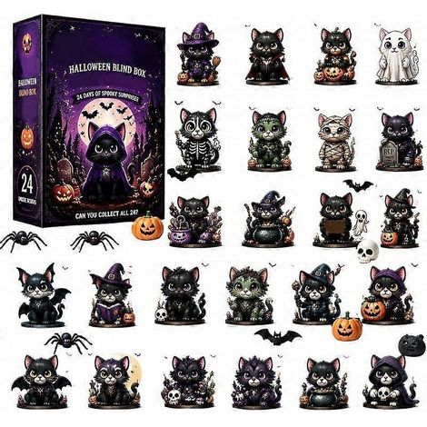 Halloween - Figurine de collection surprise en boîte à surprise (1/3)