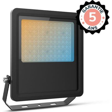 Projecteur LED Noir 70W CCT IP65 - Garantie 5 ans Miidex Lighting® (1/5)