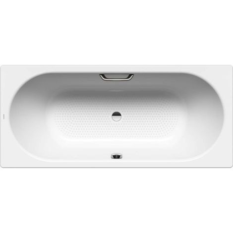 Kaldewei Ambiente - Bañera rectangular Classic Duo 110, 180x80 cm, con orificios para asas, antideslizante, blanca 291010210001 (1/3)