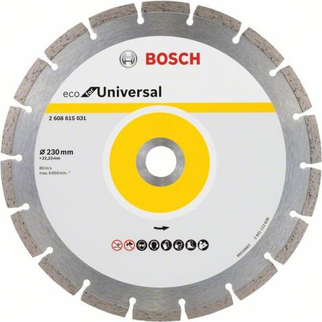 Bosch 2608615031 Diamant Scheibe universal Turbo 230 x22,33 mm (1/5)