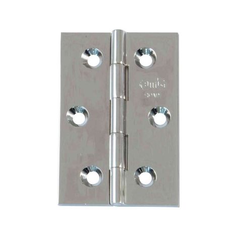 BISAGRA 1002-70X50 LATON PULIDO (D) - AMIG