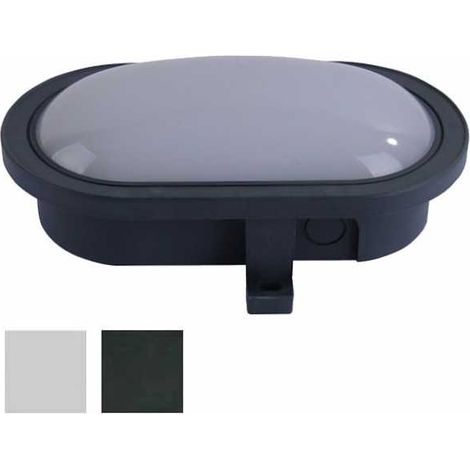 Plafón de tortuga negra LED de 17 cm Velamp