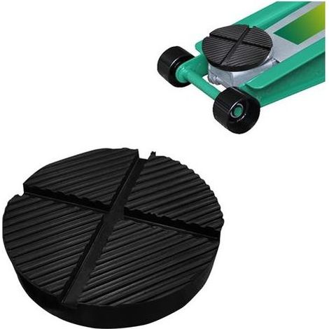 Coussinets en Caoutchouc pour Support De Cric, Adaptateur De Cric Universel en Caoutchouc pour Cadre De Voiture, Cric élévateur Pad Bloc pour Protéger Votre Voiture Et SUV Contre Les Ray (1/4)