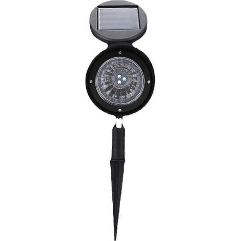 Projecteur solaire étanche pour éclairage extérieur de jardin, allée, pelouse, arbre, cour - Décoration paysagère (1/5)