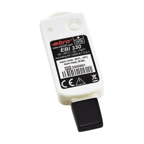 ebro EBI 330-T30 Data logger temperatura Misura: Temperatura -30 fino a 60 °C 10 Pz. (1/2)