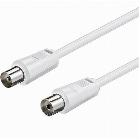 TRADE SHOP - Cavo Antenna Coax 30mt Maschio-femmina Tv Hdtv Dvb-t2 Uhf/vhf Prolunga Cav-at30m -