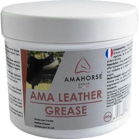 Ama leather grease grasso per tutti i finimenti in pelle e cuoio 500 g