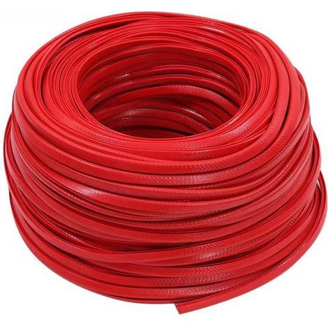 Bande de protection pour portière de voiture, bande anti-collision pour le bord de la portière, matériau en caoutchouc en forme de U sans adhésif, convient à la plupart des modèles de voitures, rouge, (1/5)