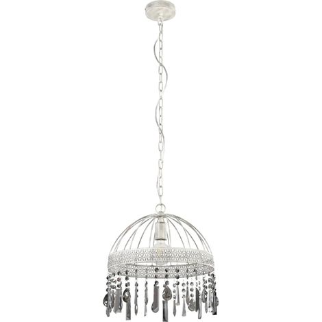 Lampe à suspension ancienne Steeleville Ø 41 cm - 43587 (1/3)