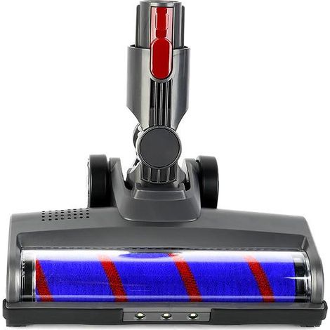 Cepillo motorizado para suelos con luz LED y rodillo suave para dispositivos Dyson V7, V8, V10, V11 y V15. (1/4)