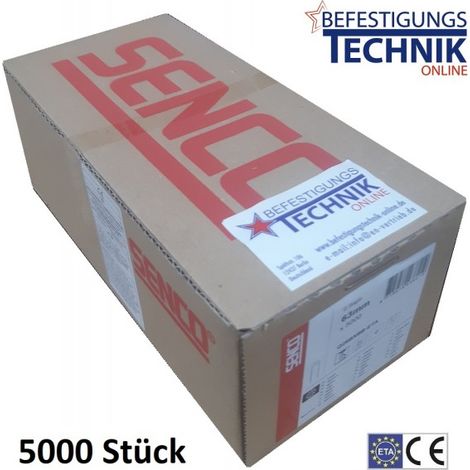 Senco Q6774/63 mm Q25 BXBB-ETA Klammern verzinkt SQS55 XP Prebena Q BeA 180 5M KL-39"-"EN11072