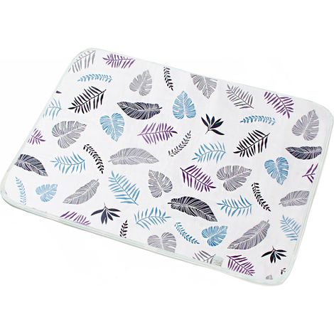 Tapis Urinaire - 80 x 110 cm - Coton Imperméable - Pour Enfants Personnes Âgées Post-Partum Règles Animaux