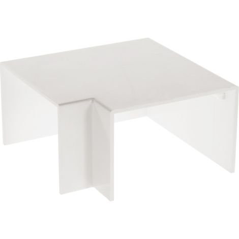 IluminaShop - Angulo Plano para Mini Canaleta Electrica 60x40 Mm