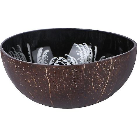Bol en coquille de noix de coco (1 pièce) pour salon (1/3)